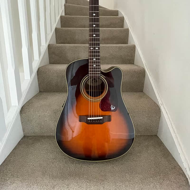 1988 Epiphone PR350CE/VS Vintage Sunburst