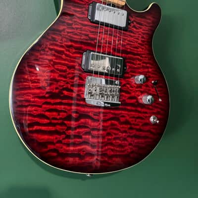Ernie Ball Music Man 25th Anniversary 2009 - Venetian Red Burst image 2