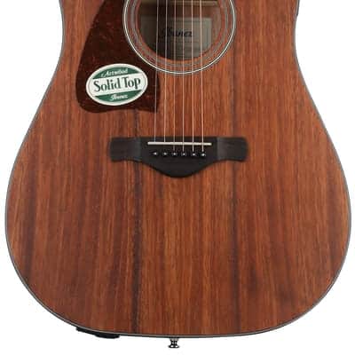 Ibanez AW54LCE Acoustic-Electric Guitar - Open Pore Natural image 2