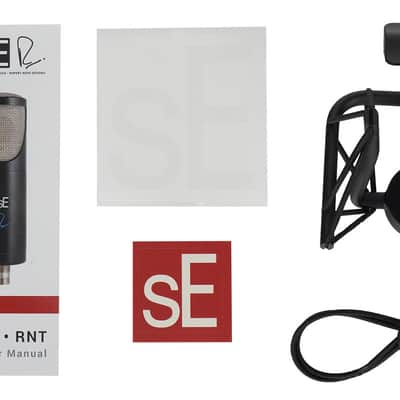 Se Electronics RNR1 Recording Ribbon Microphone+Shockmount+Wooden box+Metal case image 10