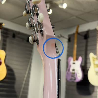 Gibson Custom M2M 1963 SG Junior Reissue VOS - Shell Pink image 11
