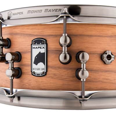 Mapex Black Panther Design Lab Machine Snare Drum - 5.5 x 14 In. - Natural Satin (BPDLMW4550LNW) image 4