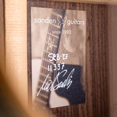2011 Sandén SRB-ee Emil Ernebro Signature Acoustic Guitar, Near-Mint w/ Case image 6
