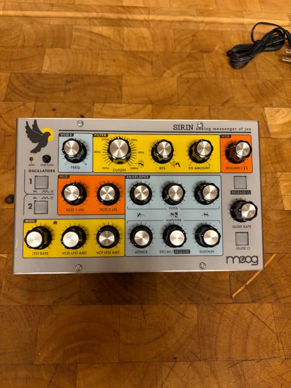 Moog Sirin Analog Messenger of Joy 2019 - Present - Silver - Excellent