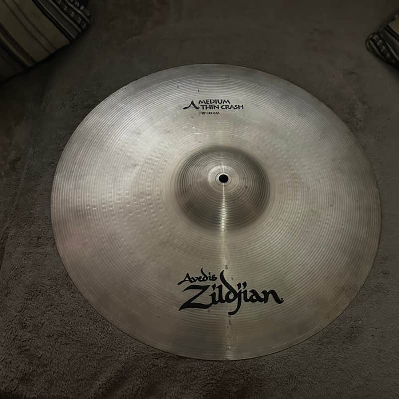 Zildjian 18" A Series Medium Thin Crash Cymbal 1982 - 2012 - Traditional image 1
