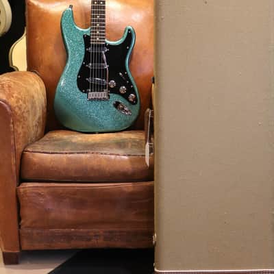 Fender Stratocaster Custom Shop 6/12 1994 Green Sparkle image 11