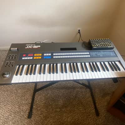 Roland JX-8P 61-Key Polyphonic Synthesizer 1984 - 1986 - Black