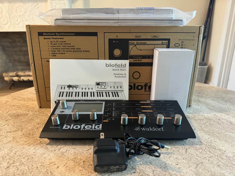 Waldorf Blofeld Desktop Synth Black Shadow image 1