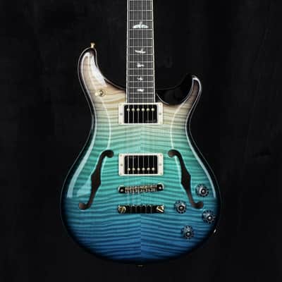 2025 PRS McCarty 594 Hollowbody II in Sprayer's Choice "Ocean Fade Smokeburst" with 10 Top and Back image 3