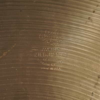 Zildjian 20" Avedis 1960s Ride - 2796g image 2