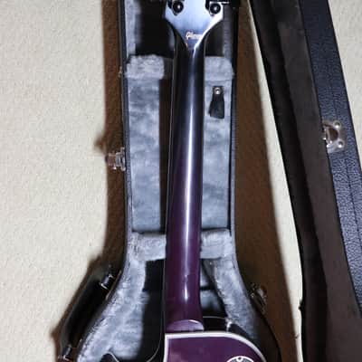 2021 Gibson Les Paul Custom Mod Collection Continental Purple Ragtop custom shop image 9
