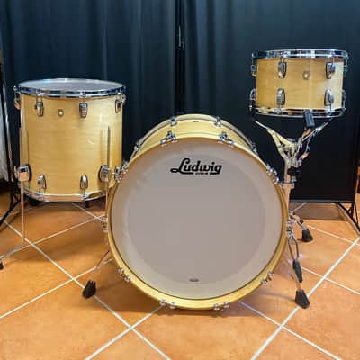 Ludwig Legacy Maple 22" - 12" - 16" 2010's - Natural Maple Gloss image 8