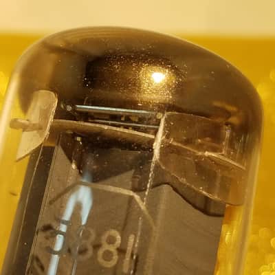 Perfect match Tung-Sol Pair (2) 5881 tNOS AT1000 TESTED Vacuum Tubes Brown Base 6L6WGB rugged 6L6 Beam Power Tetrode 1954-1963 image 24