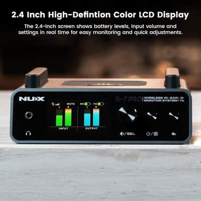 Nux B-7 Pro Wireless in-ear monitor system image 2