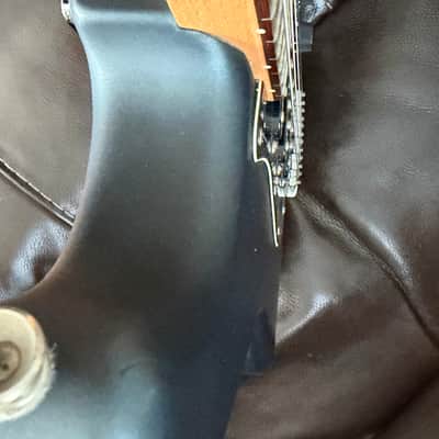 Fender Standard Stratocaster Satin with Rosewood Fretboard 2004 - Gun Metal Blue image 12