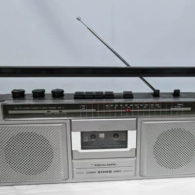 Vintage Realistic SCR-14 Ghetto Blaster Boom Box - 1989 - Working image 4