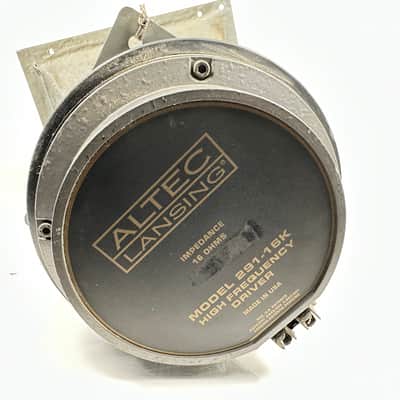 Single Altec Model 291-16K 16 Ohm High Frequency Compression Horn Driver image 2