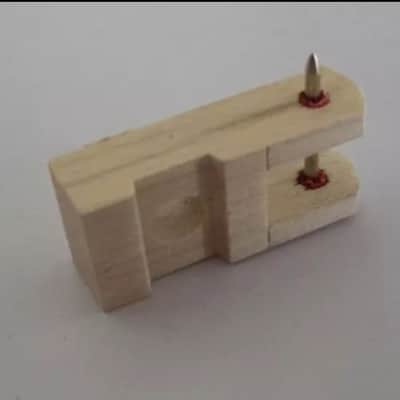 Piano Butt & Whippen Flange Standard Wood Flange For Piano Repair - Set Of 6 image 2