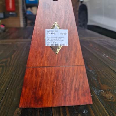 Wittner 811M Mahogany Metronome with Bell 2010s - Natural image 2