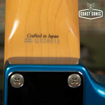 2003 Fender '62 Reissue Jaguar JG66 Candy Blue Crafted in Japan CIJ image 15