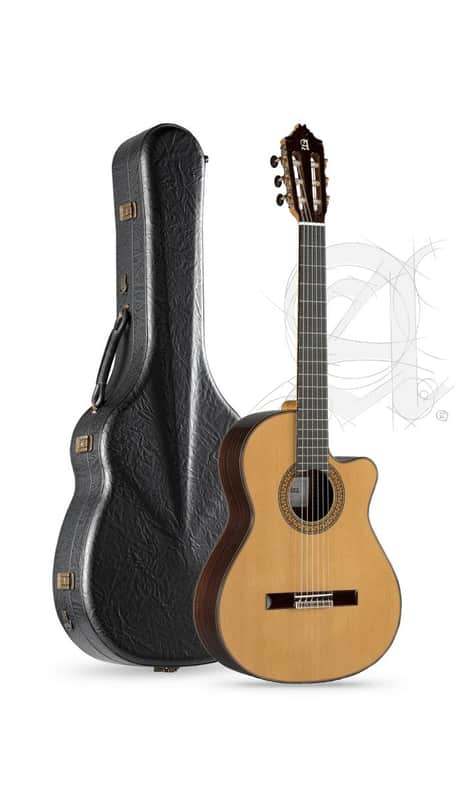 Alhambra 9P CW E8   Classic Guitar 4/4 + Case + VIP PACK