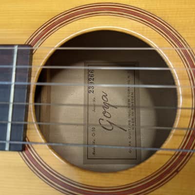 Goya Levin G10 Classical Guitar ca 1965 image 3