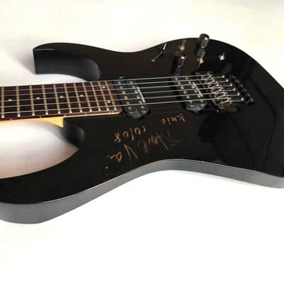 Ibanez Prestige RG 1520G hand-signed Steve Vai '2006 Galaxy Black w/case image 6