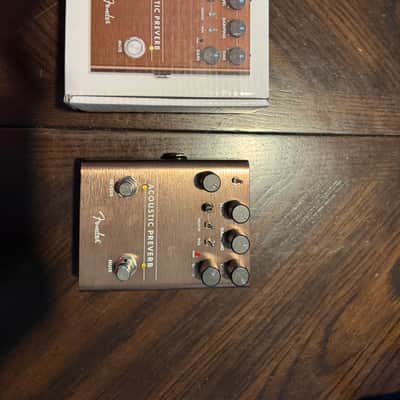 Fender Acoustic Preverb 2020 - Present - Brown image 2