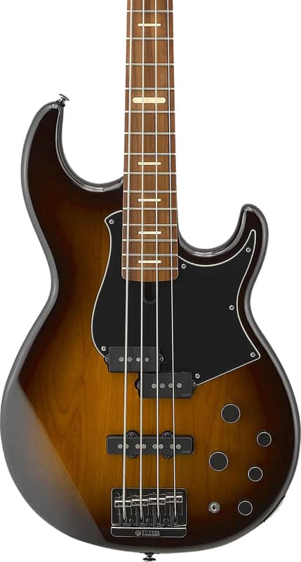 Yamaha BB734A 4-String Bass Guitar, Rosewood Fingerboard, Dark Coffee Sunburst image 1