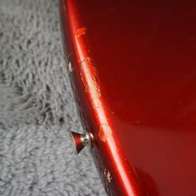 94-95 Fender Japan Jazz Bass Candy Apple Red w/ Gig Bag image 22