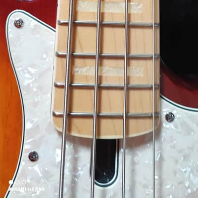 Beautiful 2021 Never Played Sire Marcus Miller Fireglow Swamp Ash Jazz Bass w/ HSC image 5