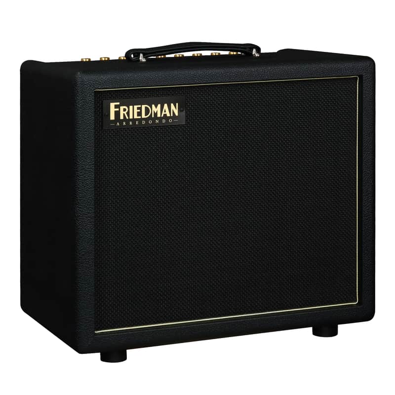 Friedman Jose Arredondo 20W 1x12 Combo Guitar Amplifier - Black/Gold Piping image 1
