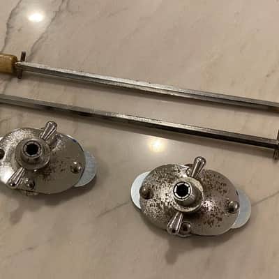 Rogers Swiv-O-Matic Bass Drum Spurs, 1960s - **RARE, Very Long** image 5