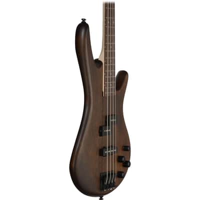 Ibanez SR Gio GSR200B Electric Bass Guitar, Jatoba Fretboard, Walnut Flat image 14