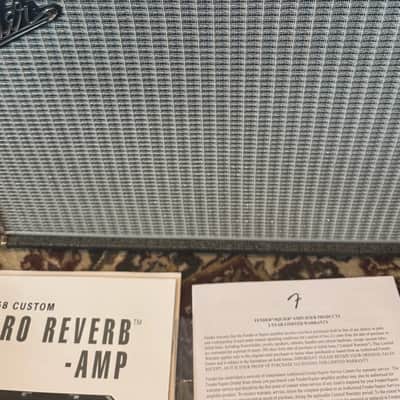 Fender '68 Custom Pro Reverb 2-Channel 22-Watt 1x12" Guitar Combo 2013 - Present - Black image 11