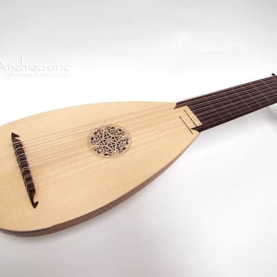 8-Course Travel Lute, Sheesham w/ Padded Gig Bag image 1