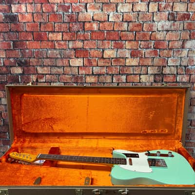 Fender American Vintage II 1963 Tele - Surf Green, RW, w/Case image 6