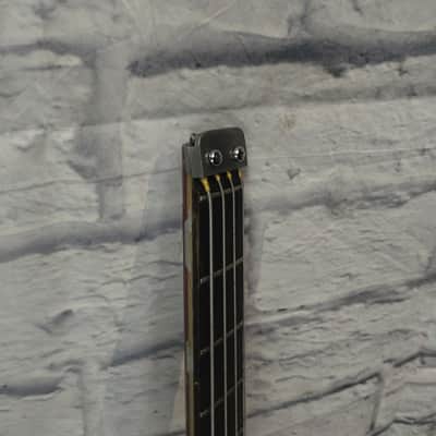 Hondo Alien Headless Bass 80s 4 String Bass Guitar  - AS IS image 3