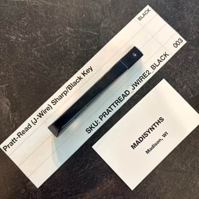 ORIGINAL Pratt Read Replacement SHARP/BLACK Key (J-Wire Keybeds) for ARP 2500/2600, Moog Minimoog, Oberheim OBX/OBXa/OB8, Sequential Prophet-5/10, PPG Wave 2.2 and more