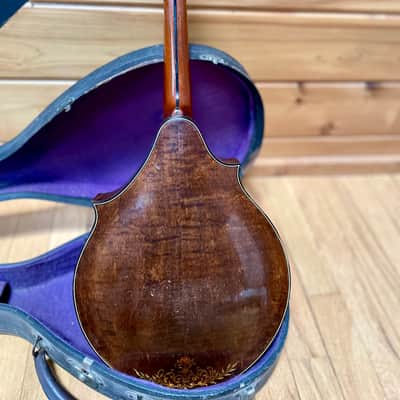 Lyon and Healy Style A Professional Mandolin 1920-1924 Natural image 5