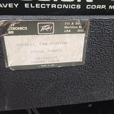 Peavey Session 400 1980's - Black vinyl image 3