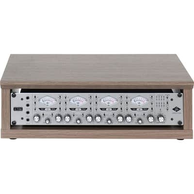 Gator Elite Furniture Series 2U Desktop Studio Rack in Driftwood Grey Finish image 2