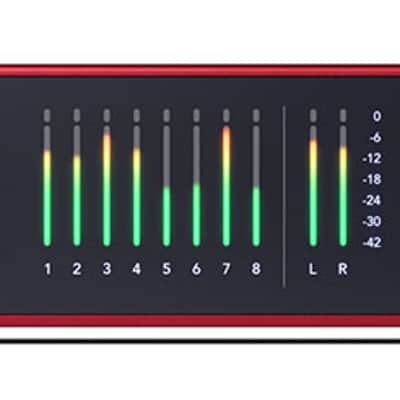 Focusrite SCARLETT 18I20 4G 4th Gen 24-bit 192 kHz Audio Recording Interface image 4