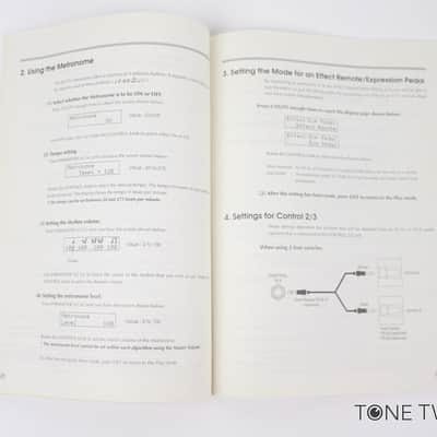 Boss SE-70 Multi-effects Owners Manual Algorithm Guide Book VINTAGE GEAR DEALERa image 3