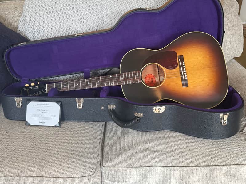Gibson Custom Shop Historic 1942 Banner LG-2 2020 - Present - Vintage Sunburst image 1