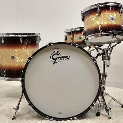 Gretsch 22/13/16/6.5x14" Brooklyn Drum Set - Exclusive Espresso Burst image 5