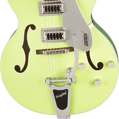 Gretsch G5420T Electromatic Classic Hollow Body Single-Cut Guitar with Bigsby, Laurel Fingerboard, Two-Tone Anniversary Green image 5