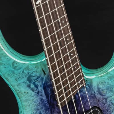 Dingwall Z3 5 Custom Shop - Purple to Turquoise Reverseburst image 10