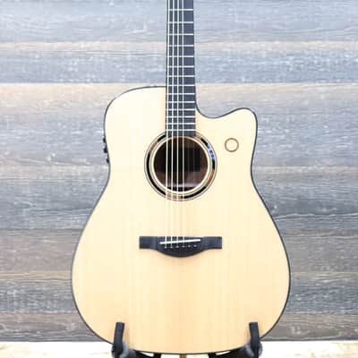 Yamaha TAG3 C TransAcoustic Dreadnought-Style Natural Acoustic Electric Guitar w/Bag image 2
