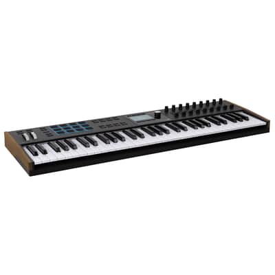 Arturia KeyLAB 61 MK3 MIDI Controller Keyboard, Black
